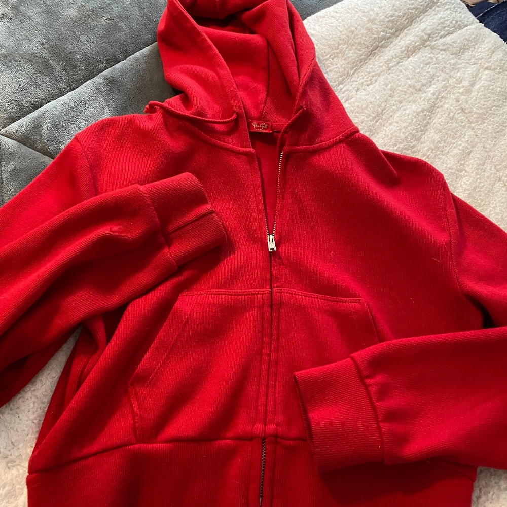 Zip up hoodie